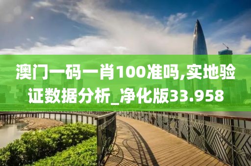 澳門一碼一肖100準嗎,實地驗證數(shù)據(jù)分析_凈化版33.958