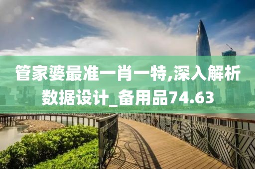 管家婆最準(zhǔn)一肖一特,深入解析數(shù)據(jù)設(shè)計_備用品74.63