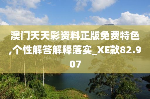 澳門天天彩資料正版免費特色,個性解答解釋落實_XE款82.907