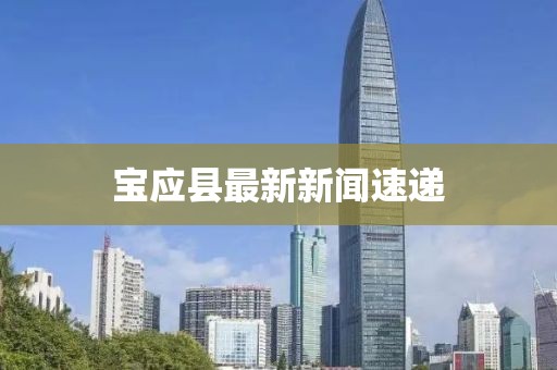 寶應(yīng)縣最新新聞速遞