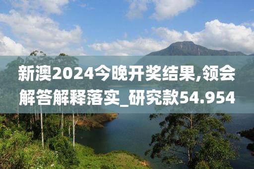 新澳2024今晚開獎結(jié)果,領(lǐng)會解答解釋落實(shí)_研究款54.954