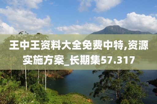 王中王資料大全免費中特,資源實施方案_長期集57.317