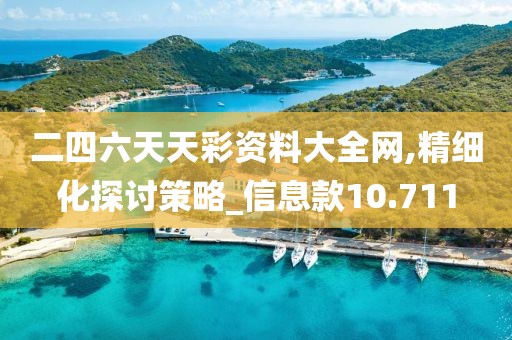 二四六天天彩資料大全網(wǎng),精細(xì)化探討策略_信息款10.711