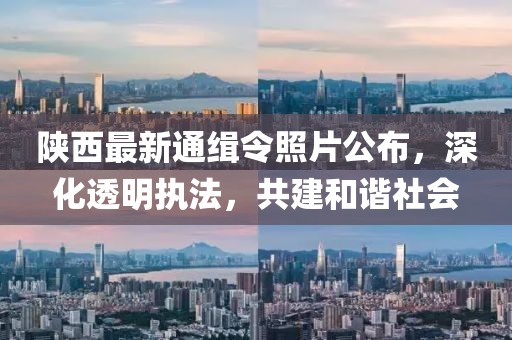 陜西最新通緝令照片公布，深化透明執(zhí)法，共建和諧社會