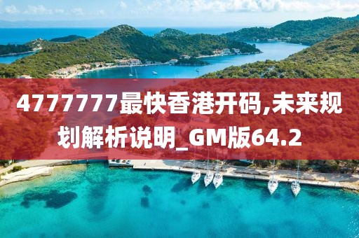 4777777最快香港開碼,未來規(guī)劃解析說明_GM版64.2