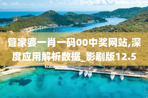 管家婆一肖一碼00中獎網(wǎng)站,深度應(yīng)用解析數(shù)據(jù)_影劇版12.5