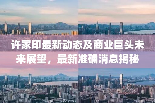 許家印最新動態(tài)及商業(yè)巨頭未來展望，最新準確消息揭秘