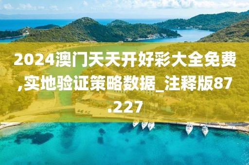 2024澳門天天開好彩大全免費(fèi),實(shí)地驗(yàn)證策略數(shù)據(jù)_注釋版87.227