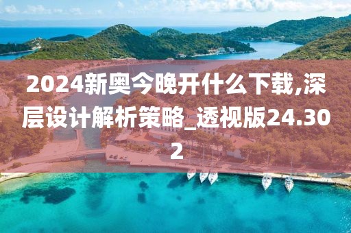 2024新奧今晚開什么下載,深層設(shè)計(jì)解析策略_透視版24.302