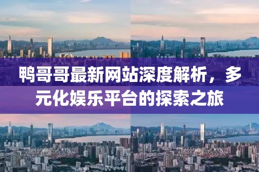 鴨哥哥最新網(wǎng)站深度解析，多元化娛樂平臺(tái)的探索之旅