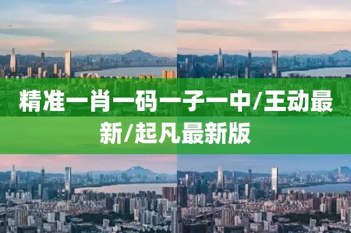 精準(zhǔn)一肖一碼一子一中/王動最新/起凡最新版