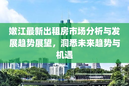 嫩江最新出租房市場(chǎng)分析與發(fā)展趨勢(shì)展望，洞悉未來(lái)趨勢(shì)與機(jī)遇