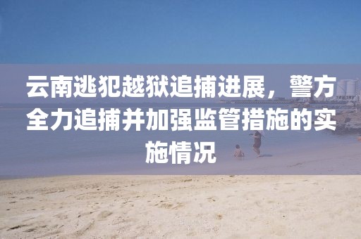 云南逃犯越獄追捕進(jìn)展，警方全力追捕并加強(qiáng)監(jiān)管措施的實(shí)施情況
