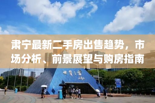 肅寧最新二手房出售趨勢(shì)，市場(chǎng)分析、前景展望與購(gòu)房指南
