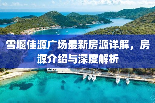 雪堰佳源廣場最新房源詳解，房源介紹與深度解析