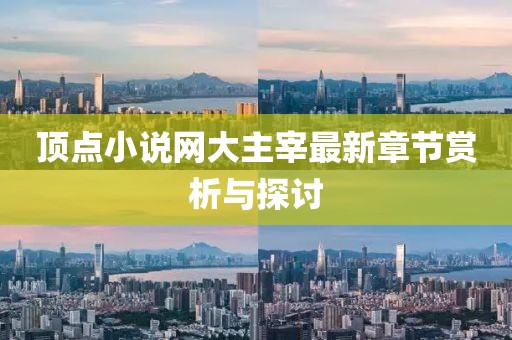 頂點小說網(wǎng)大主宰最新章節(jié)賞析與探討