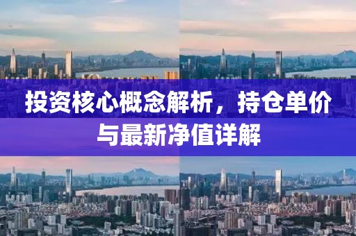 投資核心概念解析，持倉單價(jià)與最新凈值詳解