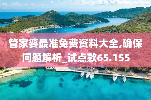 管家婆最準(zhǔn)免費資料大全,確保問題解析_試點款65.155