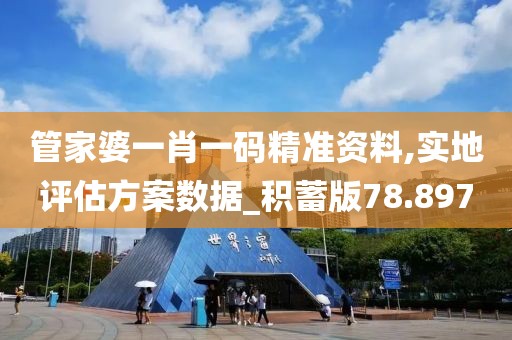 管家婆一肖一碼精準(zhǔn)資料,實(shí)地評(píng)估方案數(shù)據(jù)_積蓄版78.897