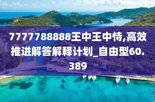 7777788888王中王中恃,高效推進(jìn)解答解釋計(jì)劃_自由型60.389