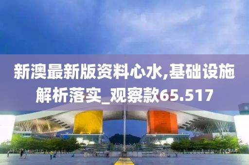 新澳最新版資料心水,基礎(chǔ)設(shè)施解析落實(shí)_觀察款65.517