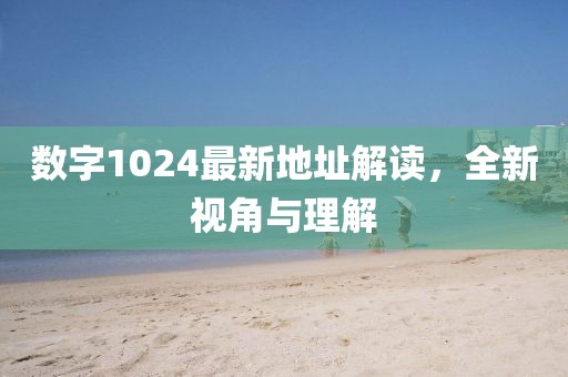 數(shù)字1024最新地址解讀，全新視角與理解