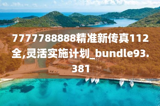 7777788888精準新傳真112全,靈活實施計劃_bundle93.381