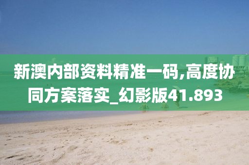 新澳內(nèi)部資料精準(zhǔn)一碼,高度協(xié)同方案落實(shí)_幻影版41.893