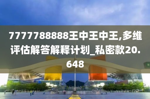 7777788888王中王中王,多維評(píng)估解答解釋計(jì)劃_私密款20.648