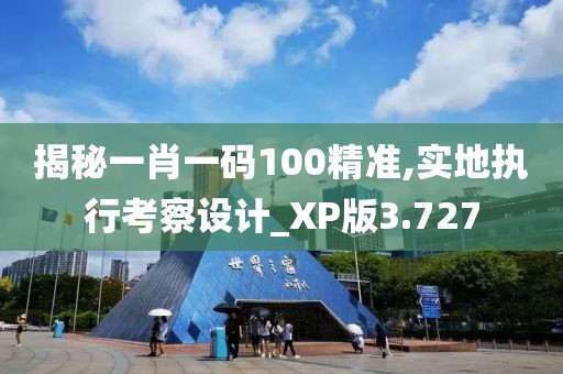 揭秘一肖一碼100精準,實地執(zhí)行考察設(shè)計_XP版3.727