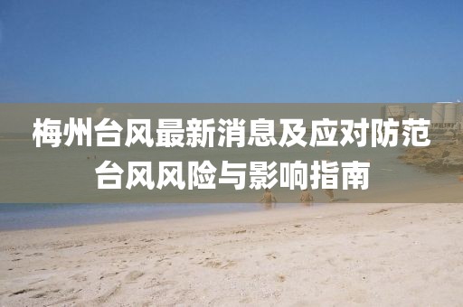 梅州臺風最新消息及應對防范臺風風險與影響指南