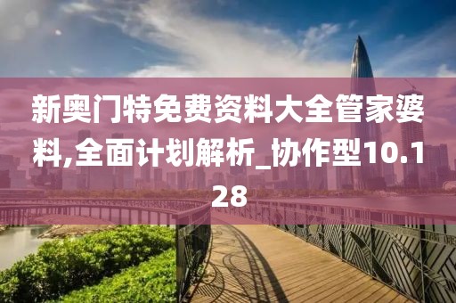 新奧門特免費資料大全管家婆料,全面計劃解析_協(xié)作型10.128