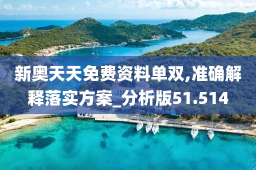 新奧天天免費(fèi)資料單雙,準(zhǔn)確解釋落實(shí)方案_分析版51.514