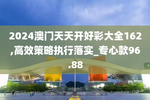 2024澳門天天開好彩大全162,高效策略執(zhí)行落實_專心款96.88