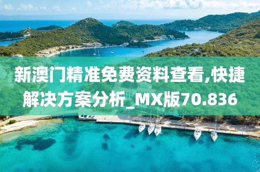 新澳門精準(zhǔn)免費(fèi)資料查看,快捷解決方案分析_MX版70.836
