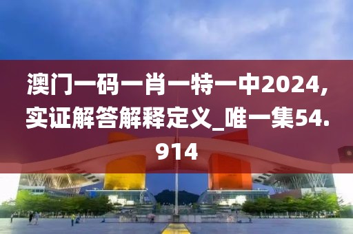 澳門一碼一肖一特一中2024,實證解答解釋定義_唯一集54.914