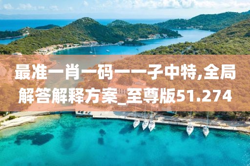最準(zhǔn)一肖一碼一一孑中特,全局解答解釋方案_至尊版51.274